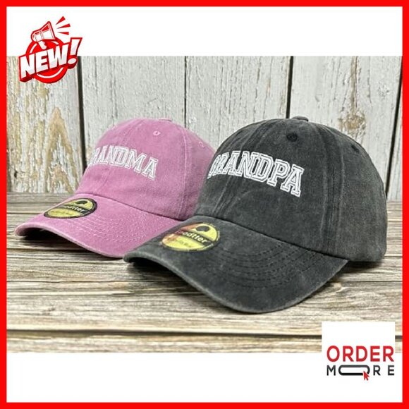 Embroidered Baseball Cap Set Unisex Adjustable Sun Protection Hat main image 5